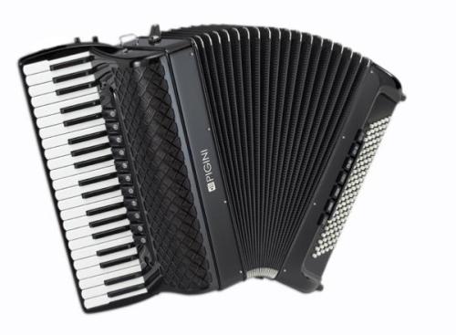le pigini convertor 55/p est un accordéon piano déclencheur chromatique à 4 voix et 120 basses