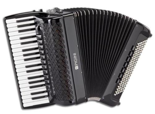 le p37 est un accordéon piano 120 basses standard a double boite de résonnance