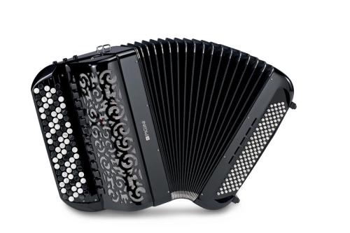 Super Variété est un accordéon a 4 voix et 117 basses